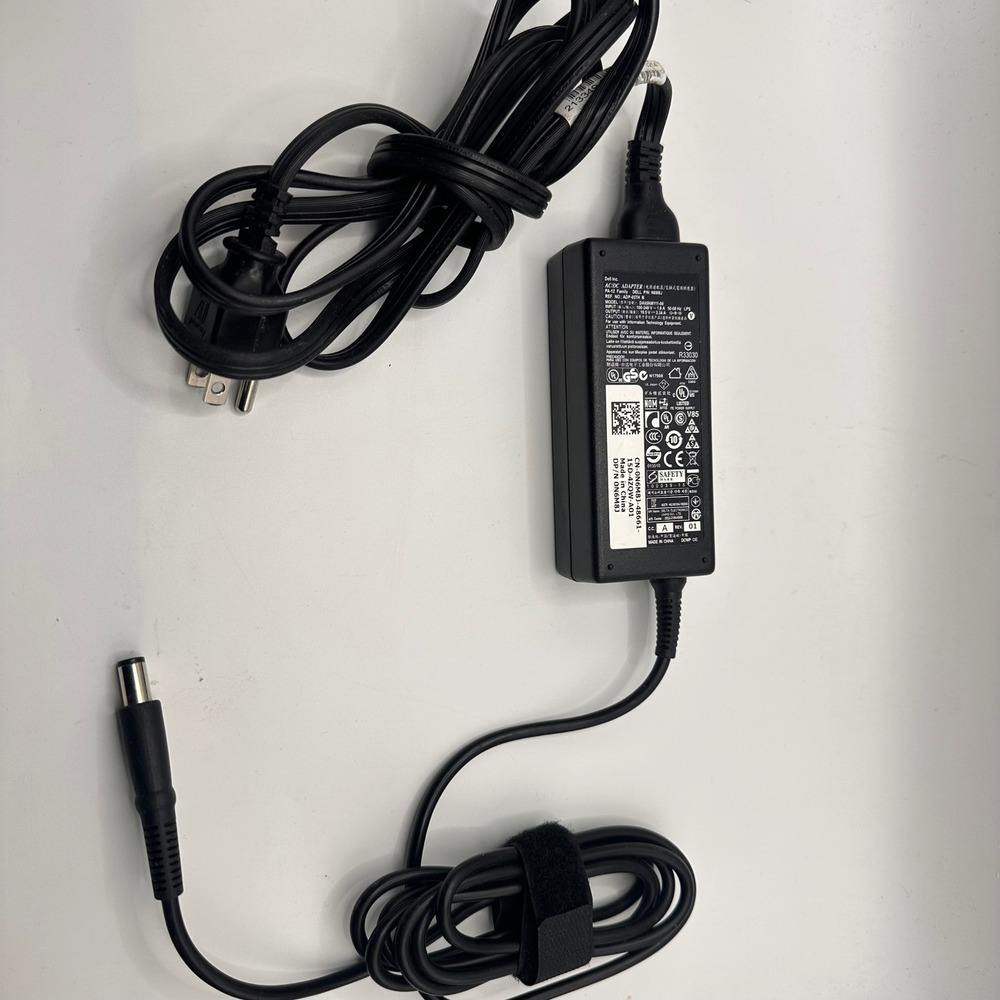Dell 65W AC Adapter Charger 19.5V 3.34A PA-12 Family 0N6M8J DA65NM111-00